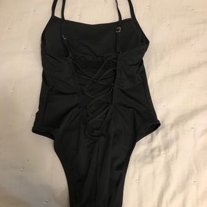 Adorable black one piece swimsuit
